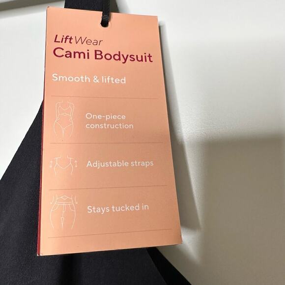 NWT Honeylove Tank Brief Bodysuit Shapewear Women's Black Size 2X - Picture 6 of 6